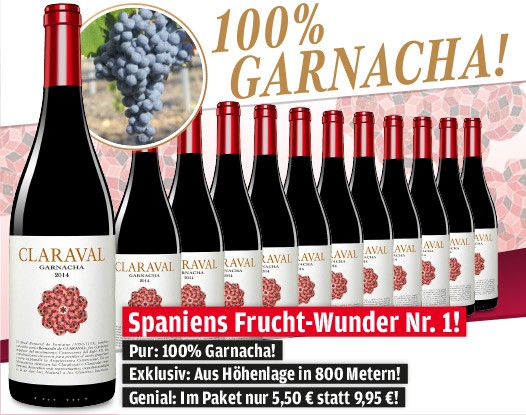 Claraval Garnacha 2014