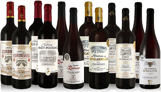 Frankreich Weinpaket