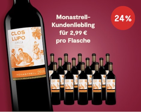 Clos Lupo Monastrell 2018